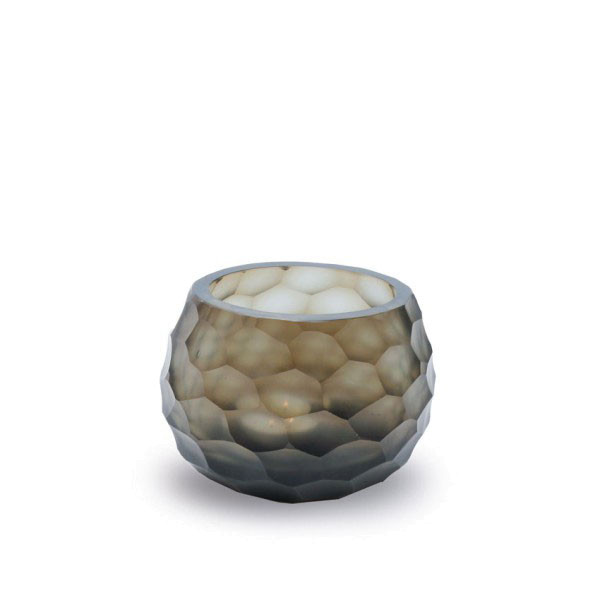 Guaxs Vase Somba Teelicht -indigo-smokegrey