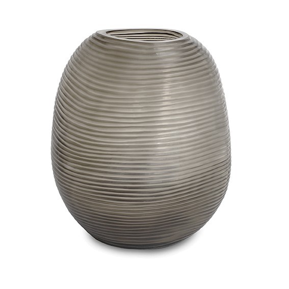 Guaxs Vase Patara Round smokegrey