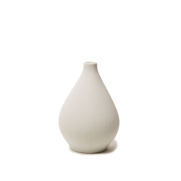 Kobe Keramikvase weiss von Lindform