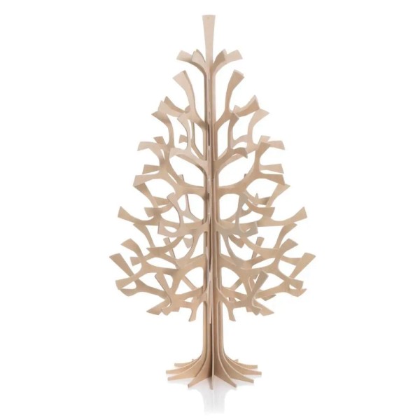Lovi Deko-Tannenbaum aus Holz 100 cm Natur