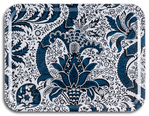 Tablett Indian Indigo William Morris 43 x 33 cm