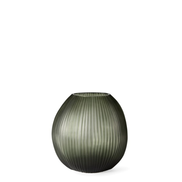 guaxs vase Nagaa lightsteelgrey blacksteelgrey dunkelgrün M