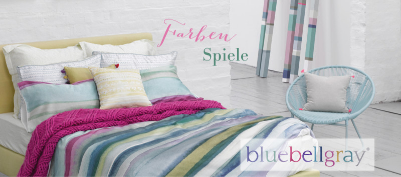 Farbenspiele mit Bettwäsche Lomond von bluebellgray