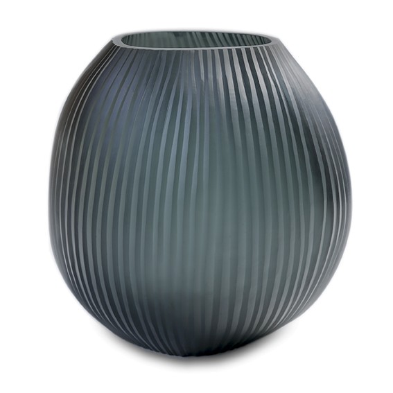 Mundgeblasene guaxs Vase Nagaa M Dark Indigo
