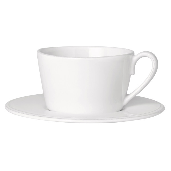 Côte Table Grosse Tasse mit Untertasse Constance 375 ml Altweiss