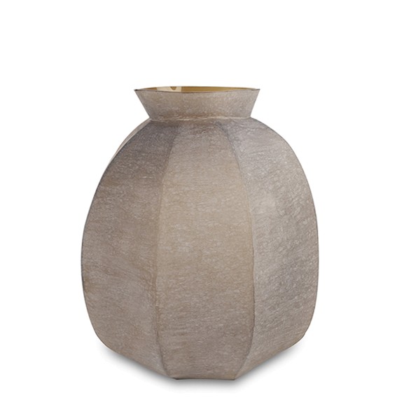 Vase Karakol Round smokegrey