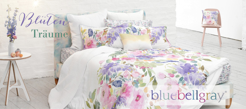 Blütenträume mit Bettwäsche Wisteria von bluebellgray