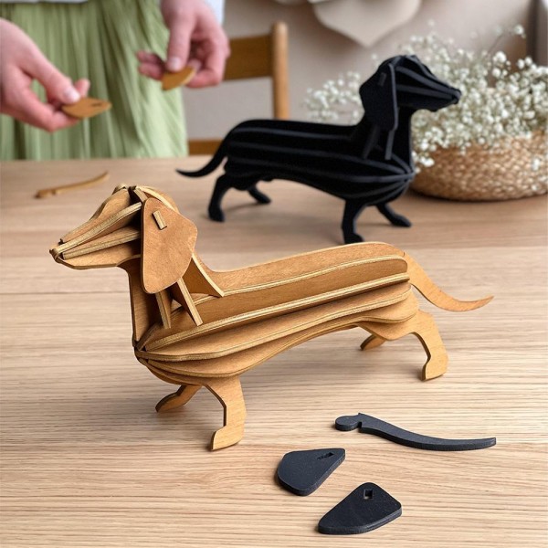 Lovi Dackel zimtbraun 31 cm gross