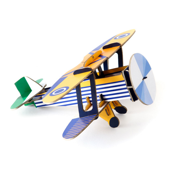 Klassisches Spiel-Flugzeug Doppeldecker