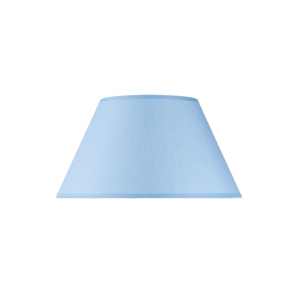 Lampenschirm 30 cm Baumwoll-Chintz zartblau