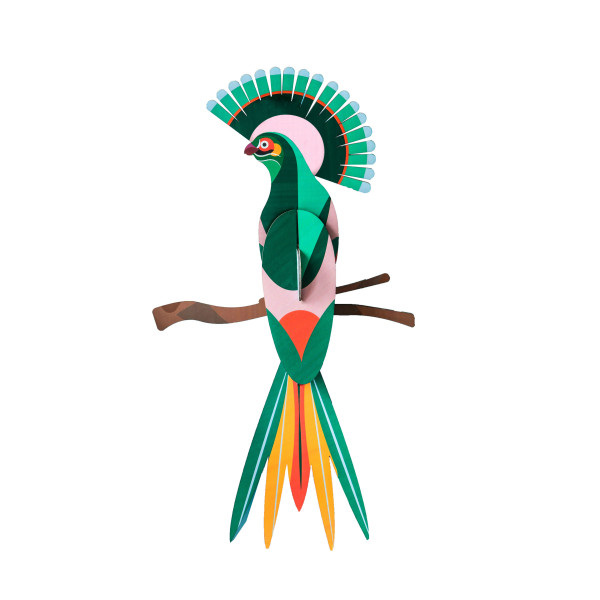 Wanddeko-Paradiesvogel-gili-guen-türkis