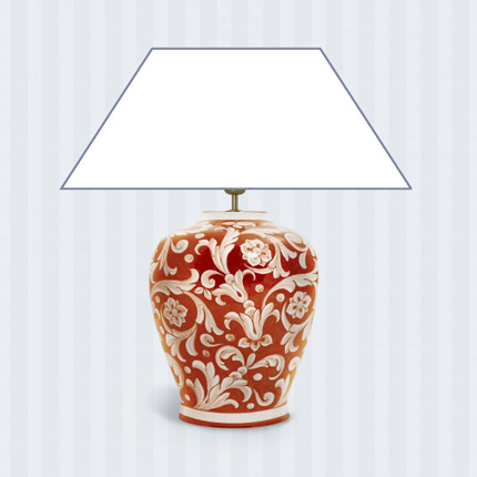 Design Deruta rosso Design Deruta rosso